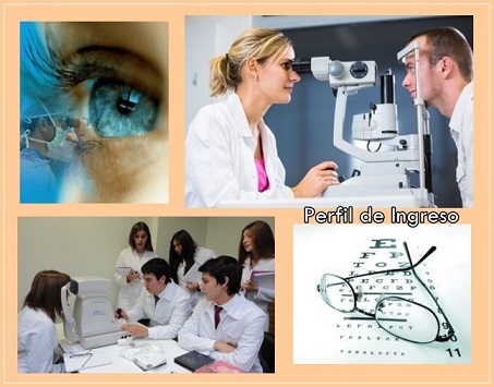 perfil de ingreso, oftalmologa