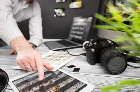 periodistas y fotgrafos